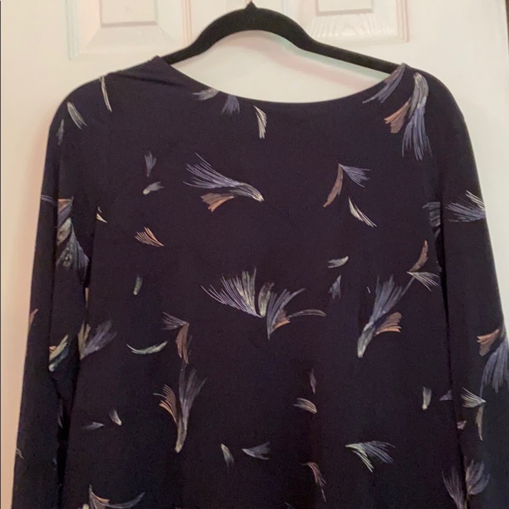 Long sleeve blouse